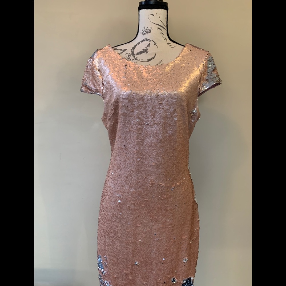Short two tone dress